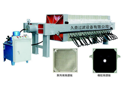 自動壓緊隔膜壓濾機